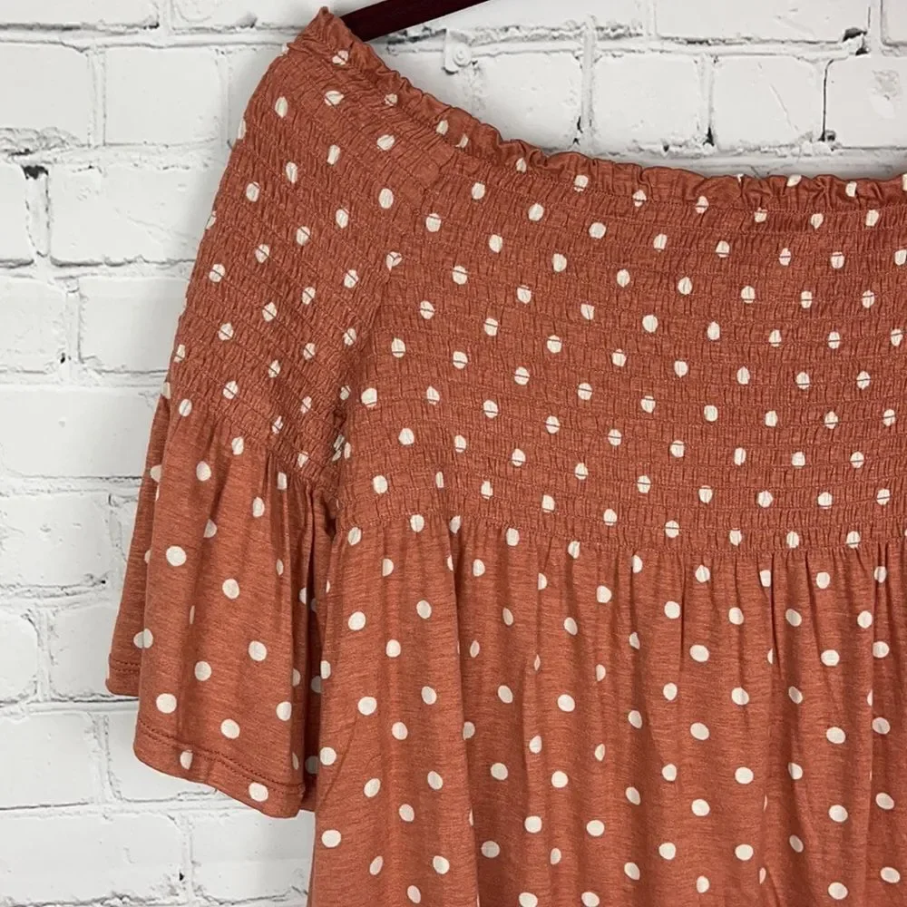 Rewind Polka Dot Top